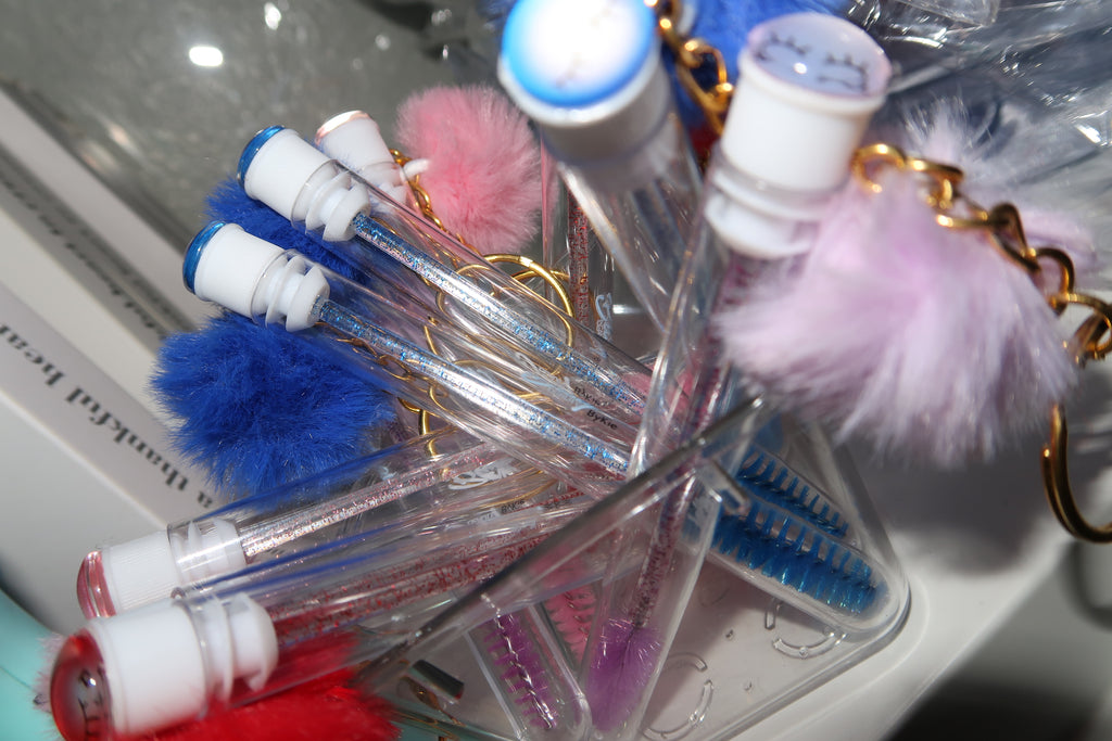 Lash Brush Keychain