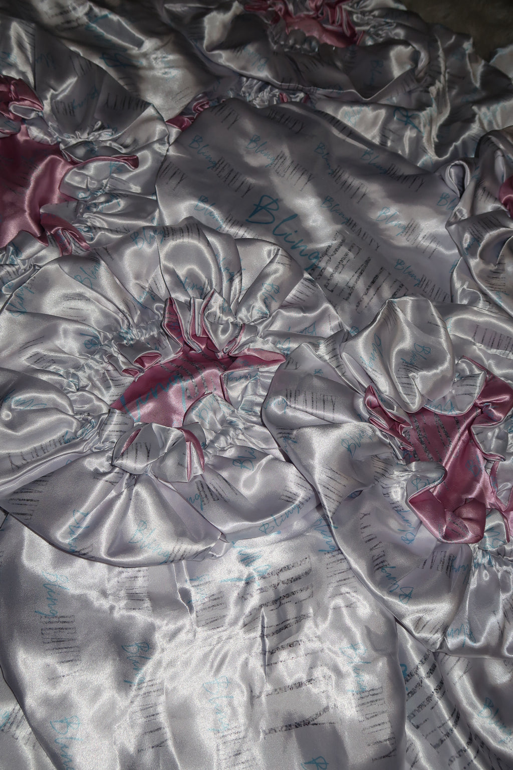 Reversible Satin Bonnets