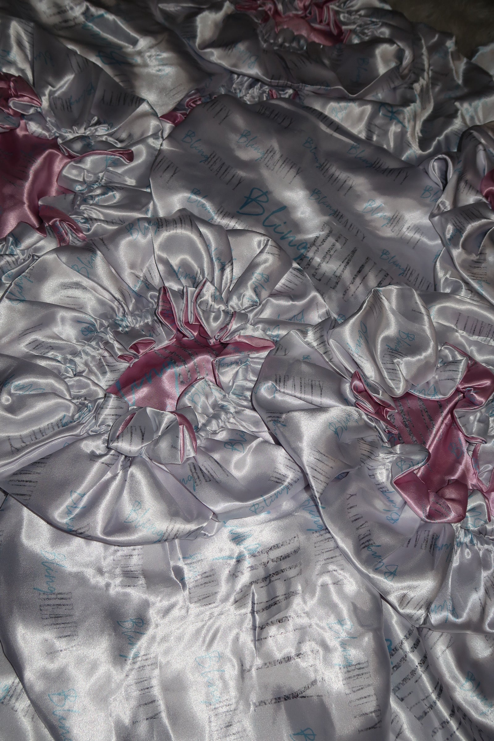 Reversible Satin Bonnets