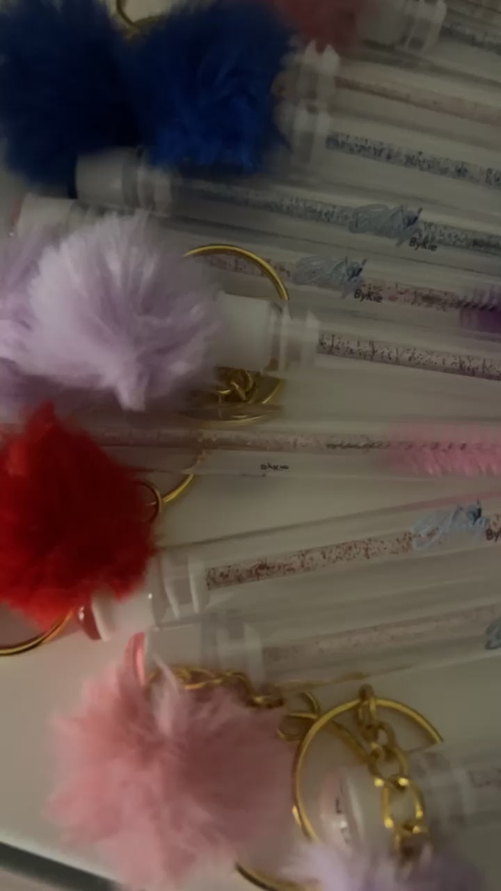 Lash Brush Keychain